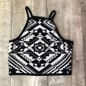 Forever 21 Triangle Crop Top